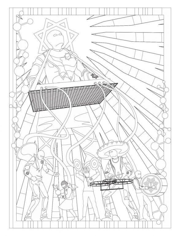 FROM THE OVERFLOWING Coloring Book + Digital Download - Image 3