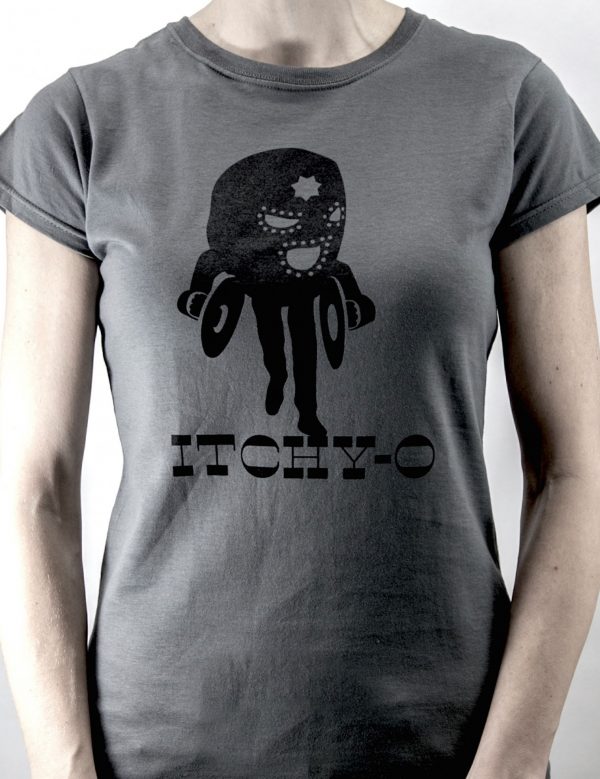 Mr. Mask Grey Tee (Women)