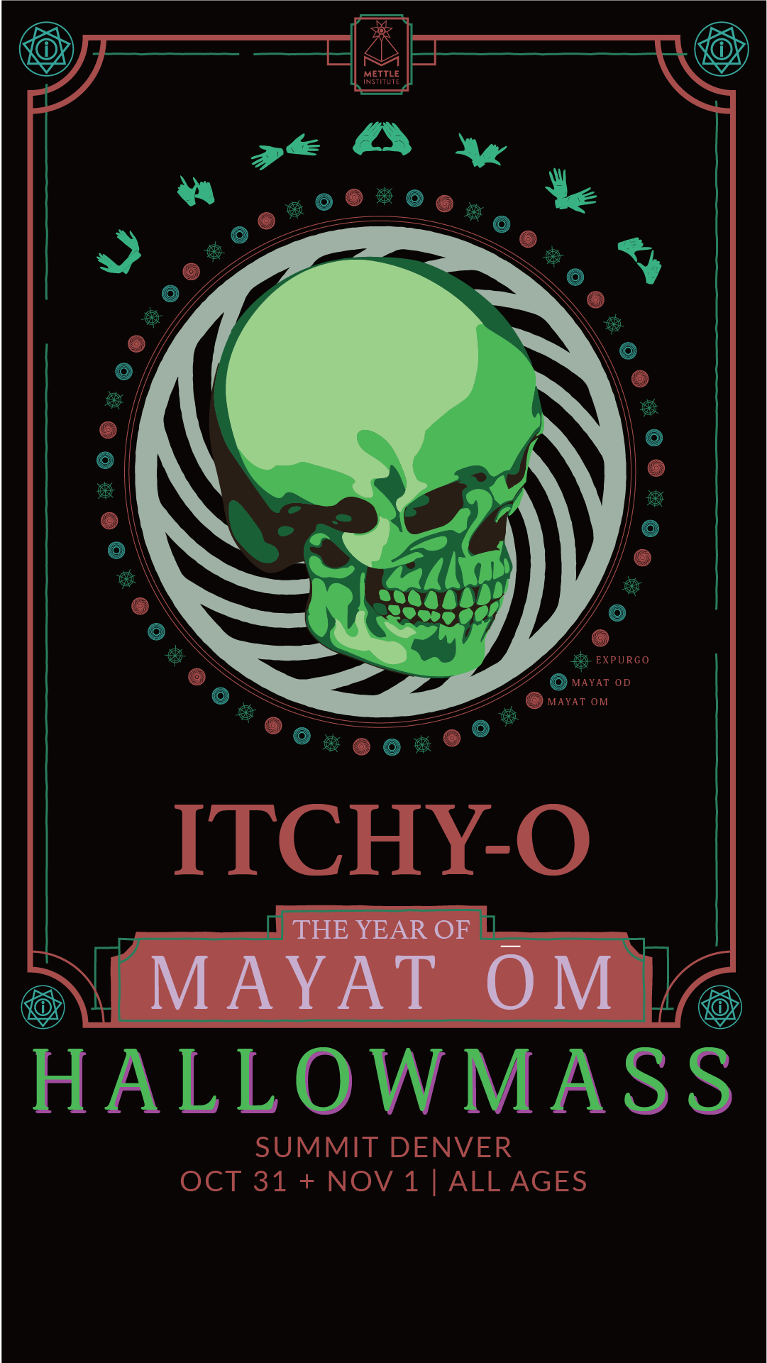 Hallowmass 2026: Mayat Ōm, Brief Creatures at Summit Denver, October 30 and October 31